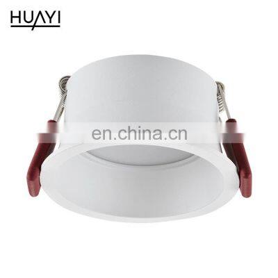 HUAYI Cheap Price Aluminum White Color Anti-glare Recessed Mounted Cob 7 W 9 W 12 W 20w Indoor Led Downlight