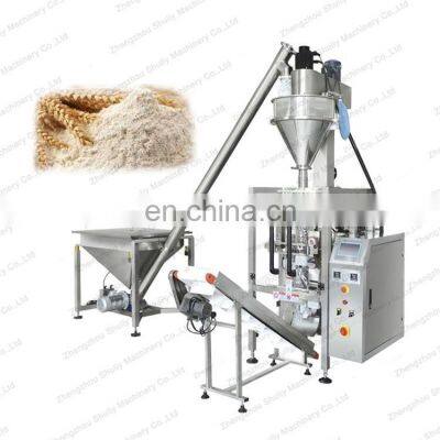 Hot selling back sealing milk powder packing wheat powder filing machine 1kg