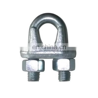 JRSGS Wholesale 3mm - 26mm Rigging Hardware Galvanized/ Stainless Steel DIN 741 Wire Rope Clip Cable Clamp