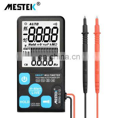 Portable MINI-S10 Pocket Digital Multimeter Mini Handheld Multi Meter 600V Current Tester Test LCD Display Multimetro photo-5