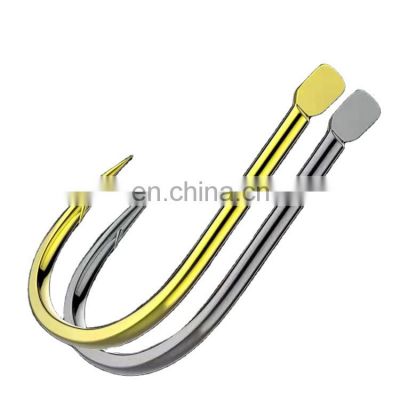 Manufacturer Factory Supply 11pcs/bag Traple High Strength Carbon Steel Barb Fishing Hook from china