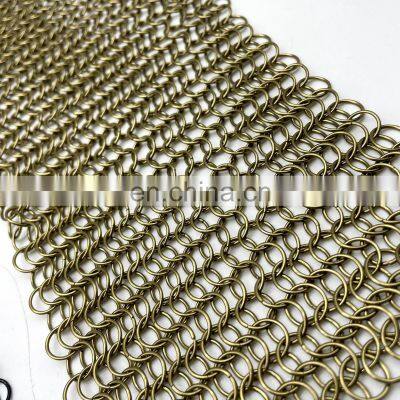 Stainless Steel Chainmail Scrubber / Cast Iron Cleaner / Ring Screen Mesh photo-3