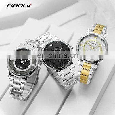 SINOBI Luxurious Business Wristwatchs Simplicity Stylish Quartz Watchs Men Custom Logo Classic Watches S9838-D