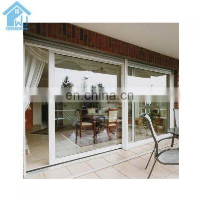 Accordion aluminum glass patio exterior 24 inches sliding doors / patio sliding door track