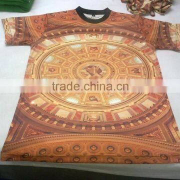 Wholesale Quality Custom All Over Digital Dye Sublimation T-shirt Printing photo-3