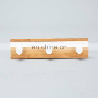 Popular Hot Selling ODM Painting Wooden Wall Hooks Adhesive Hanger Hook Rack photo-4
