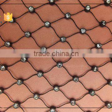 Shining Rhinestone Plastic Mesh for Decorations