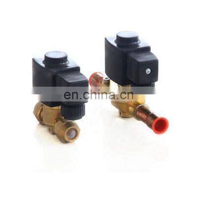 Castel 220/230 Volt Solenoidventil Lötanschluss Gewindekupplung Hohe Qualität photo-2