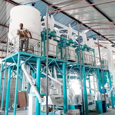 Corn Maize Flour Meal Bran Grits Processing Grinding Milling Machine photo-4