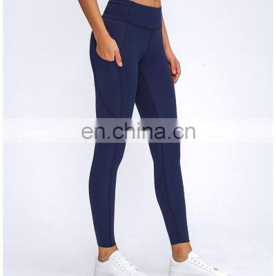 Custom Wholesale Women Workout Fitness Clothing Yoga Pants Leggings For Women With Pockets