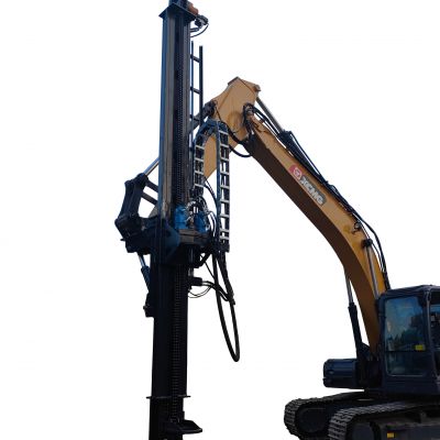 Hydraulic excavator type rock drill used for drilling Excavator rock drill