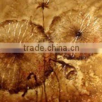 new arrival abstract gold flower oil painting on canvas handmade home decoration