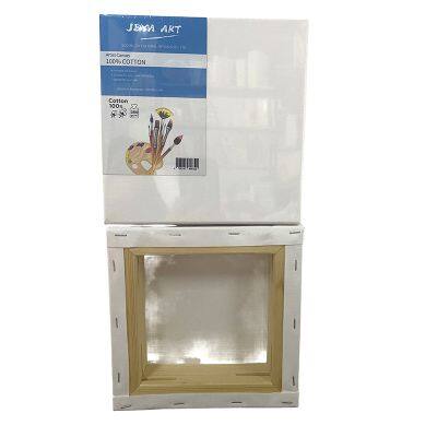 Various Sizes Optional 100% Cotton 280gsm Wood Canvas Board Blank Art Canvas Stretched Canvas photo-3