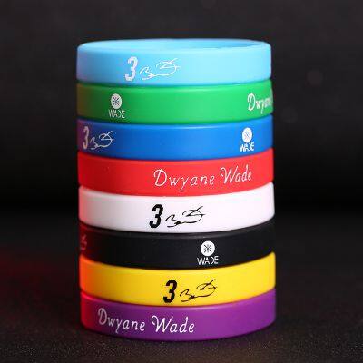 Supplier Customized Basketball Stars Wristband No.7 Basketball Sports Team Sweat-proof High-quality Athlete Silicone Bracelet