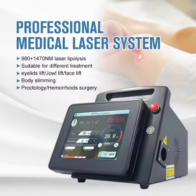 Professional 1470nm/980nm Diode Endolifting Laser for Face and Body Lifting photo-3