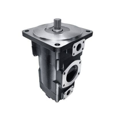 Hydraulic Double Pump T6EE-042/045/050/052/062/066/072/085-042/045/050/052/062/066/072/085-1R00-A100 High Pressure Oil Pump photo-2