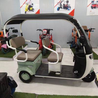 Three Wheels Leisure Electric Tricycle Mobility Scooter E Trike 3 Wheels Electric Trike with Cover