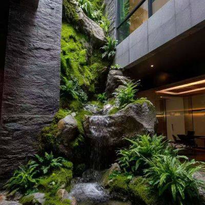 OEM-Größen von Eternal Environmental Friendly Natural Live Luxury Mooswänden oder -böden für die Dekoration von Büros, Häusern und öffentlichen Orten photo-1