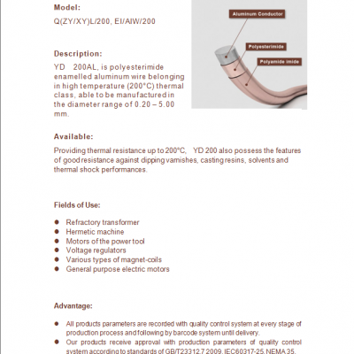 China Factory Price Enameled Aluminum Wire Awg5 to Awg32 Enameled Aluminum Round Wire photo-3