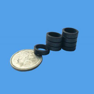 Радиальный магнит из феррита кольцевой многополюсный Y10 grade с 16 полюсами, 8 парами полюсов, размером 15x8x5 мм