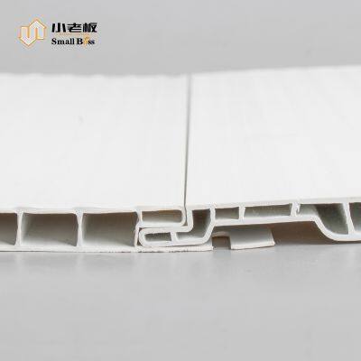 12'' Easy and Quick Installation PVC Wall Panel White Black Interlocking for Commercial Use photo-3