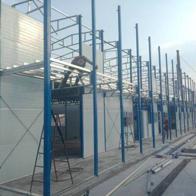 Cangzhou Inner Corridor Color Steel House for Easy Installation, Processed in Suning County, Mobile Prefabricated House