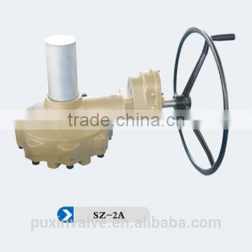 valve multi-turn manual worm gear head