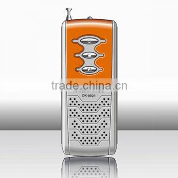 CE RoHS China Supplier mini radio headphone fm radio auto scan