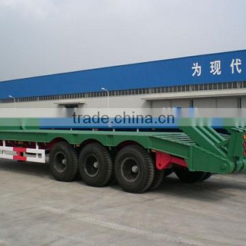 Sinotruk howo low flatbed semi trailer for sale truck trailer sale