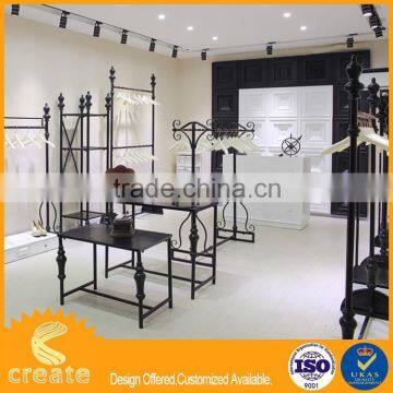 Metal Display Rack for Clothing ,shoes,bag,supermarket,chain Stores photo-2