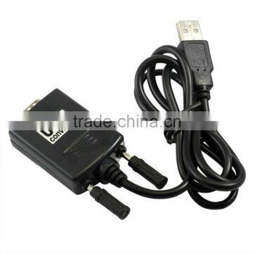 USB to 232 9 pin RS232/com converter Y-105 USB to serial cable,Dual chip rs232 Converter Adapter DB9 GPS1m/3ft