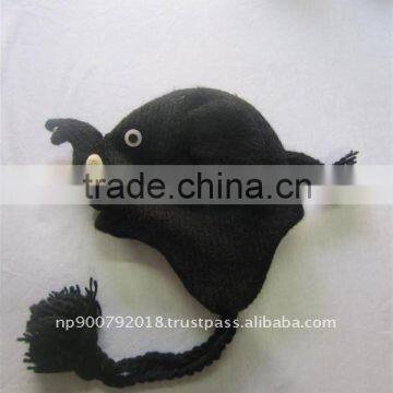 Animal Hat(Black Elephant)