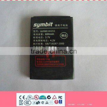 3.7V600mAh optima battery for Symbit