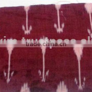 Handloom Ikat Fabrics Indian Cotton Fabric Ikkat Pattern Cotton Fabric by Yard Wholesale