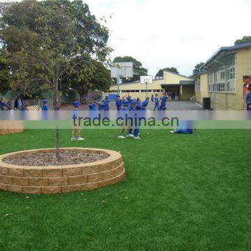 good density soft feel artificial grass turf with drainage holes