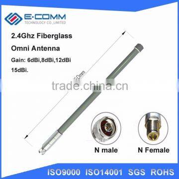 Direct Buy From China!! 2.4Ghz 15dBi Fiberglass Omni Antenna With N Connector for Wifi Coverage photo-3