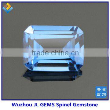 Fashion Synthetic Light Blue T106# Octagon Spinel Gemstone Cutting Machine