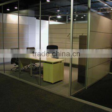 Modern Easy installation Low Price Office Transparent Glass Partition(SZ-WS576)