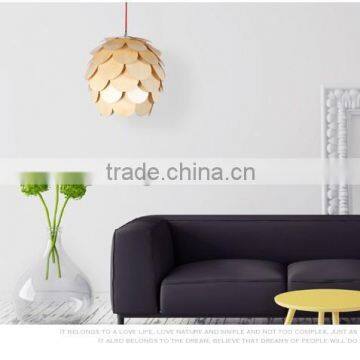 Modern Creative Style Elegant Wooden Pendant Lamp/lighting JK-8005B-32 LED Pendant Light photo-2