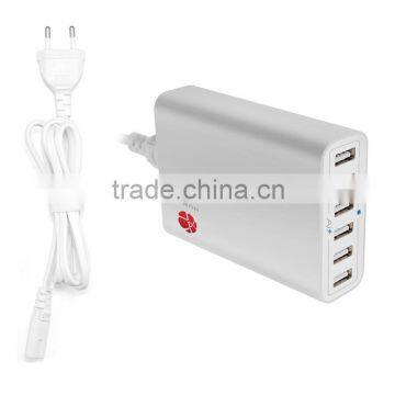 60W 12A 6 USB Ports EU Plug Home Travel Wall AC home charger