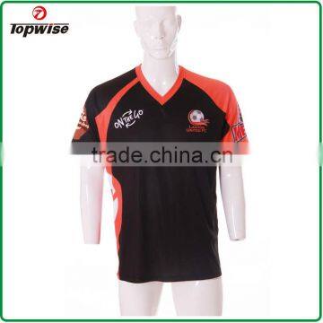 V-nect short sleeve sublimation sports Tee / Unsex Tee/basketball wear/ stock