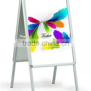 A board single side sidewalk stand outdoor A1 aluminum pavement sign stand