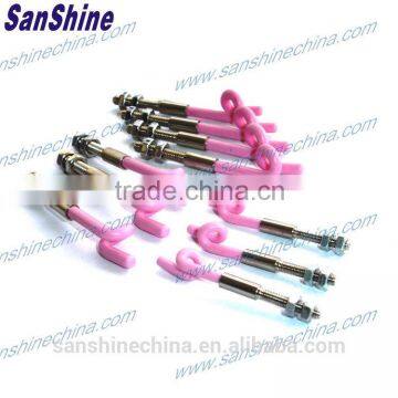 alumina Ceramic Snail Wire Guides(ceramic Pigtail Coil )