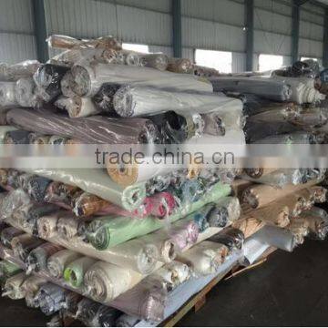 China Cheap Pvc Leather Stocklot Grain Pvc Good Quality Stocklots Wholesale With Lowerest Price Coloful photo-4