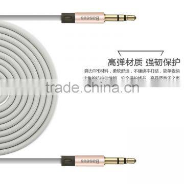 Baseus 1.2M Aux Audio Cable For Car MP3 MP4 Fluency Series 3.5mm Male To Male Audio Cable For Phone Speaker TB-0399 photo-6