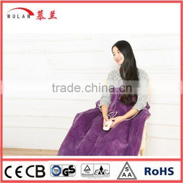 High Quality Portable Anti-Pilling Synthetic Wool Electric Under Blanket