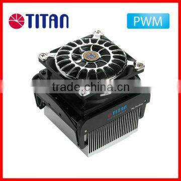 Hot sale low noise fan design Aluminum CPU Cooler for Intel Socket 478