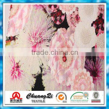 Woven Combed Textile China Supply Digital Printed 2x2 Canvas 100% Cotton Fabric Quality Choice photo-2