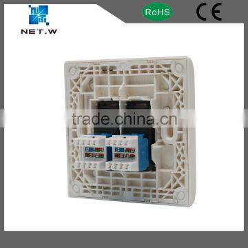 FTTh Fiber Optic Face Plate/ABS Plastic Network Faceplate/Fiber Optical Information Faceplate photo-2