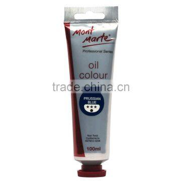 Mont Marte Oil Paint 100mls - Prussian Blue